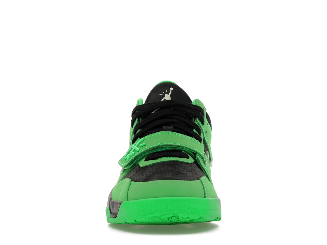 Jordan CJ1 T-Rexx Travis Scott Green Spark - vue secondaire B