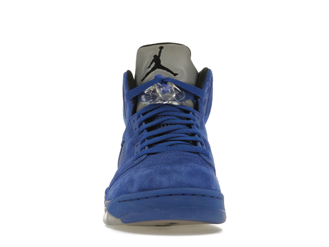Jordan 5 Retro Blaues Wildleder