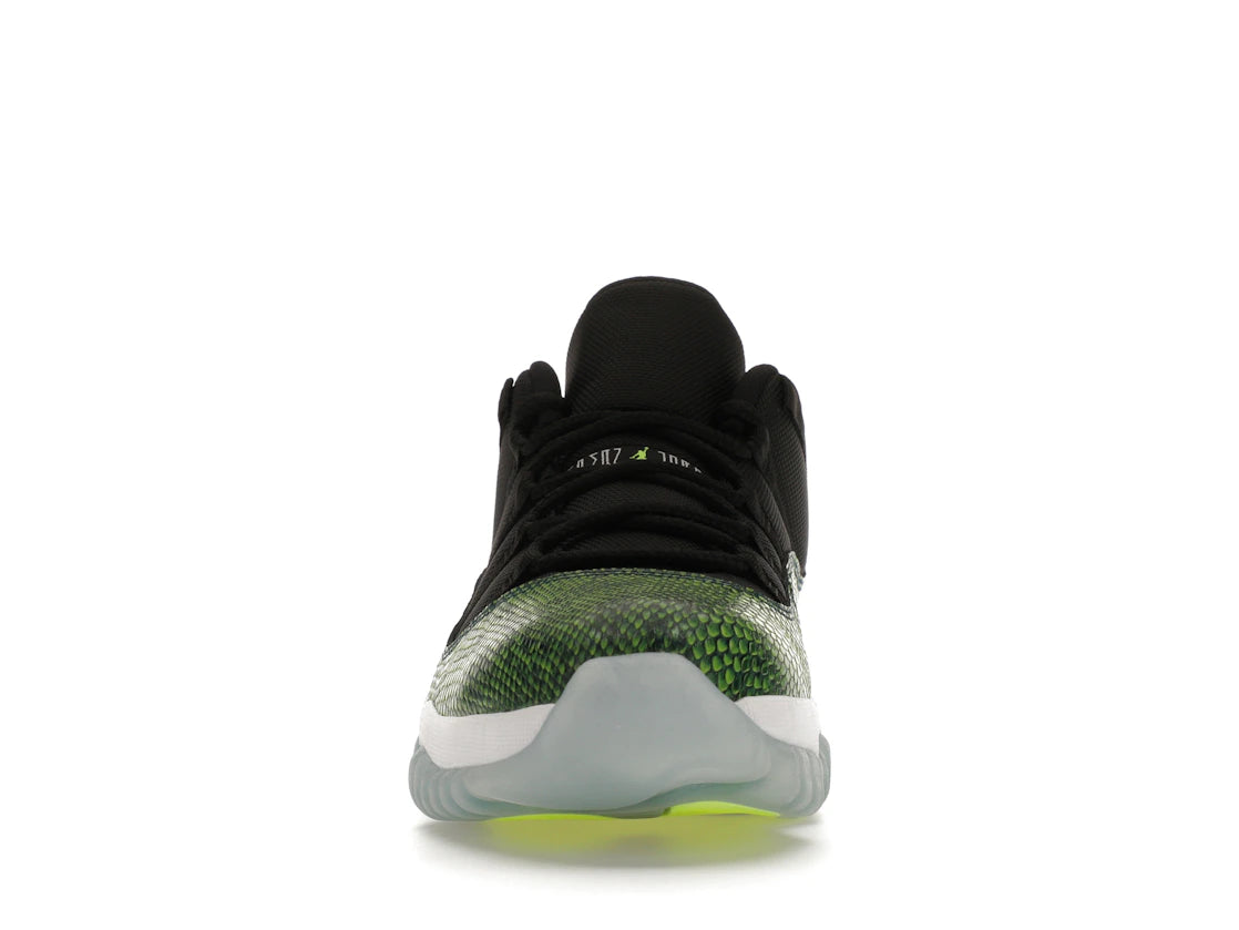 Jordan 11 Retro Low Green Snakeskin