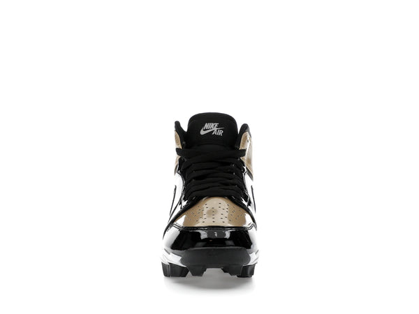 Jordan 1 Mid Cleat Patent Gold Toe (GS)