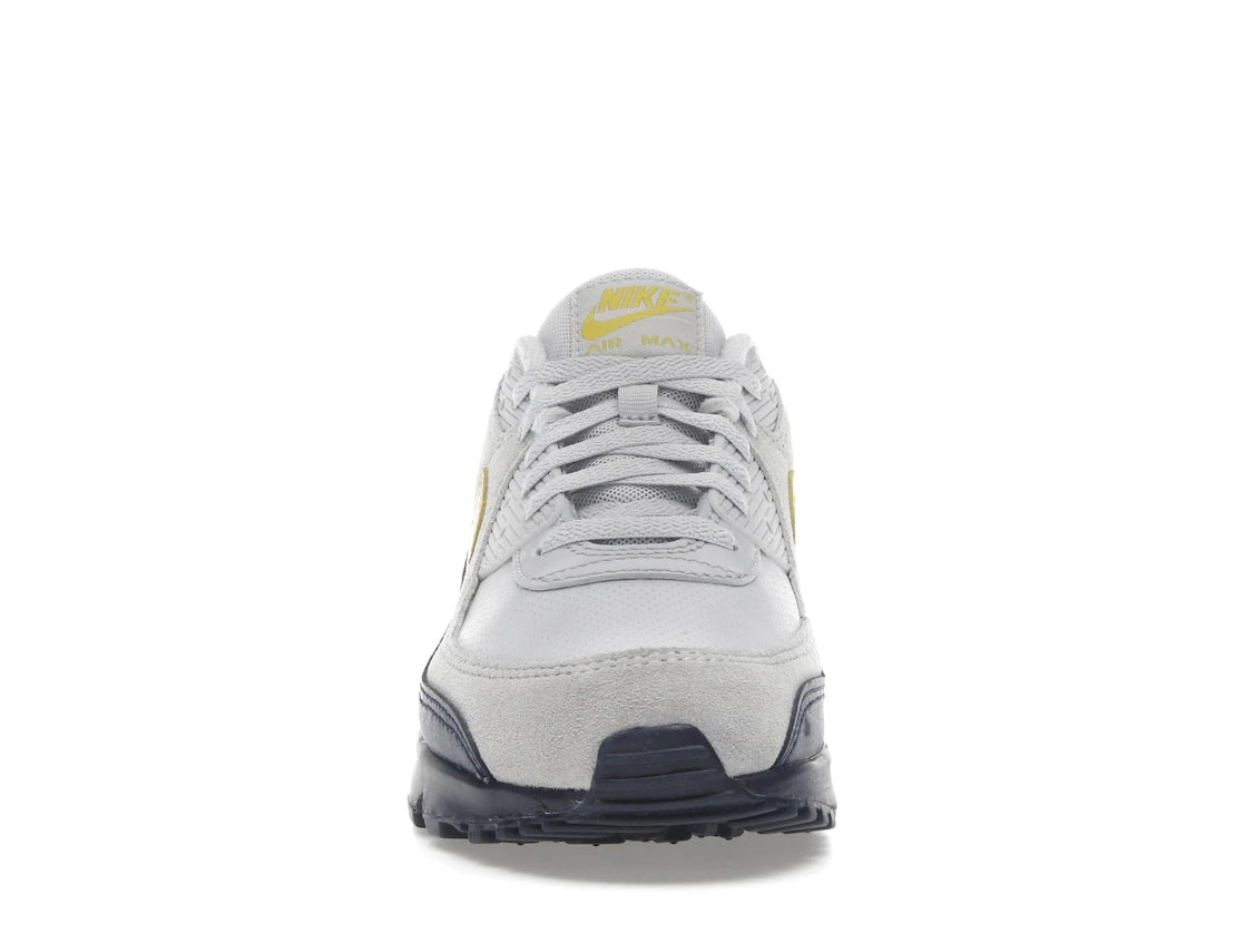 Nike Air Max 90 Neutralgrau Tourgelb - vue secondaire B