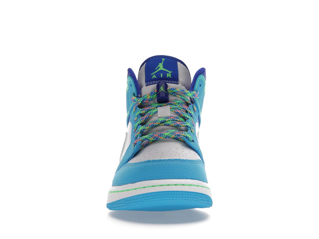 Jordan 1 Mid SE Sprite Blue (GS)