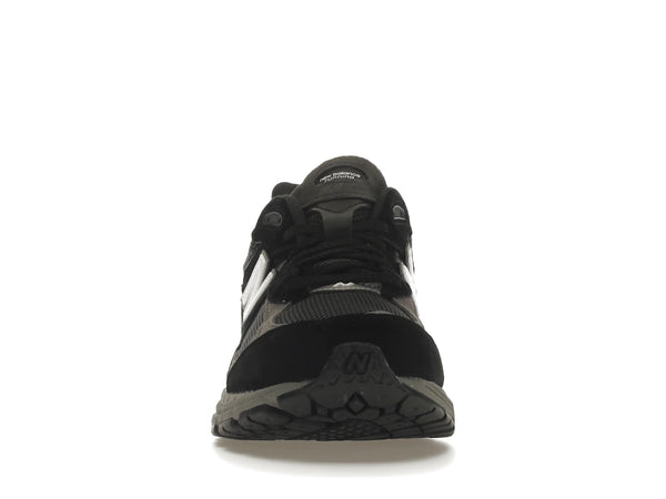 New Balance 2002R Black Dark Grey White