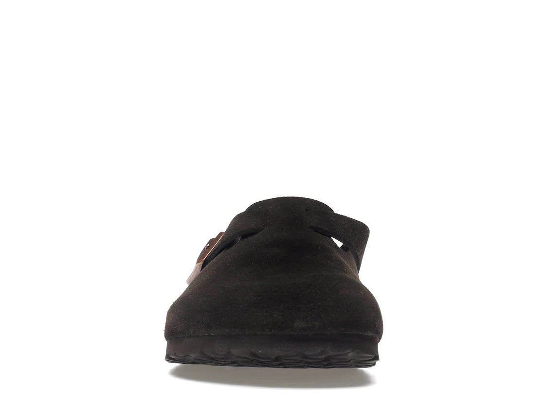 Birkenstock Boston Soft Footbed Suede  Mocha - vue secondaire B