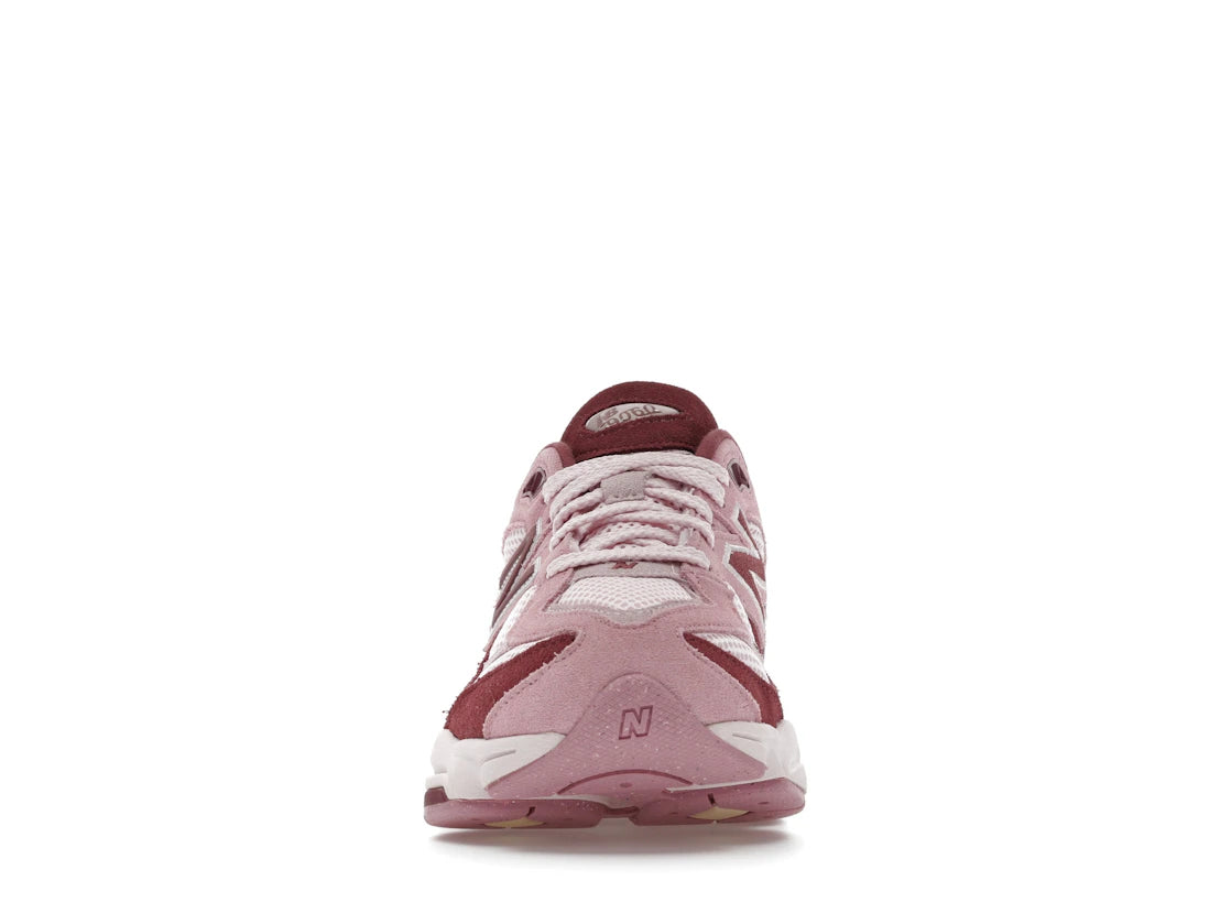 New Balance 9060 Pink Granite Washed Burgundy (GS) - vue secondaire B