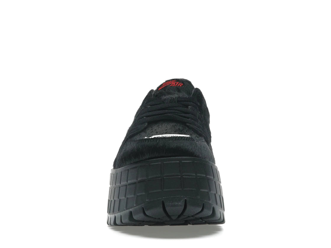 Jordan 1 Low Brooklyn Black Gym Red (Women's)