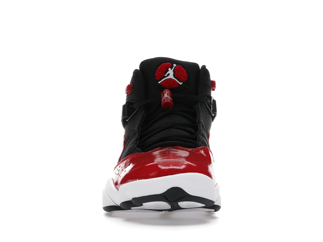 Jordan 6 Rings Black Gym Red White