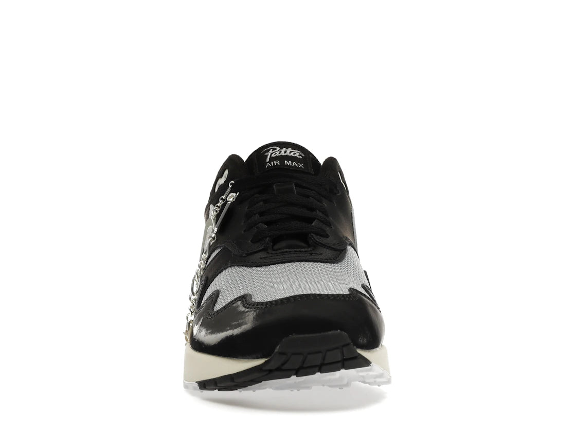 Nike Air Max 1 Patta Waves Black (with Bracelet) - vue secondaire B