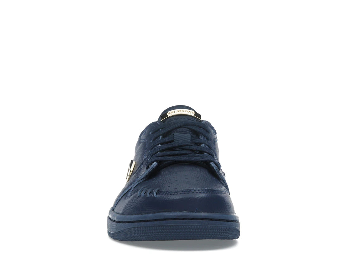Jordan 1 Low Method of Make Midnight Navy Metallic Gold (Women's)