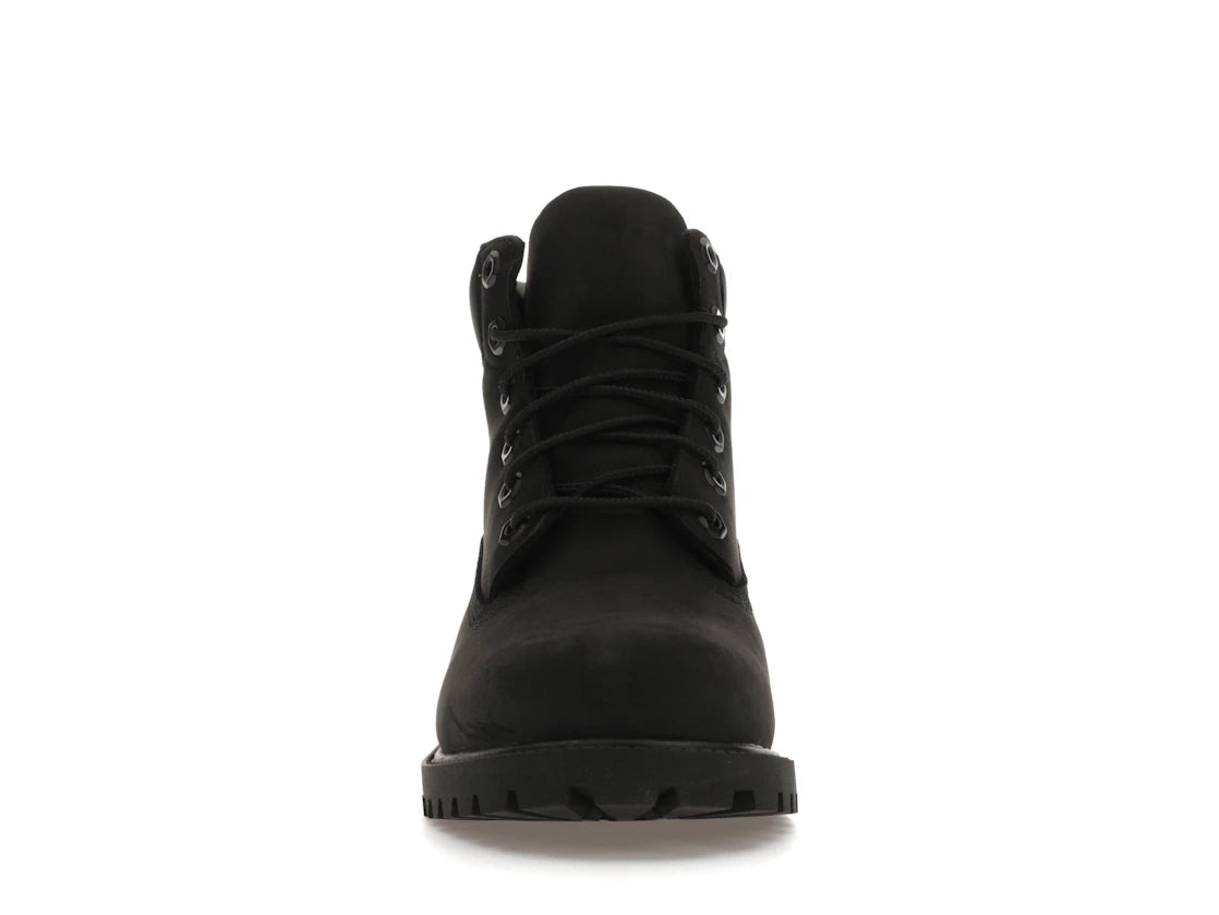 Timberland 6" Premium Boot Black Nubuck (GS)