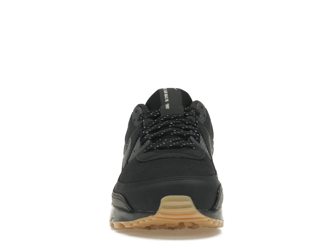 Nike Air Max 90 Black Smoke Grey Gum Reflective