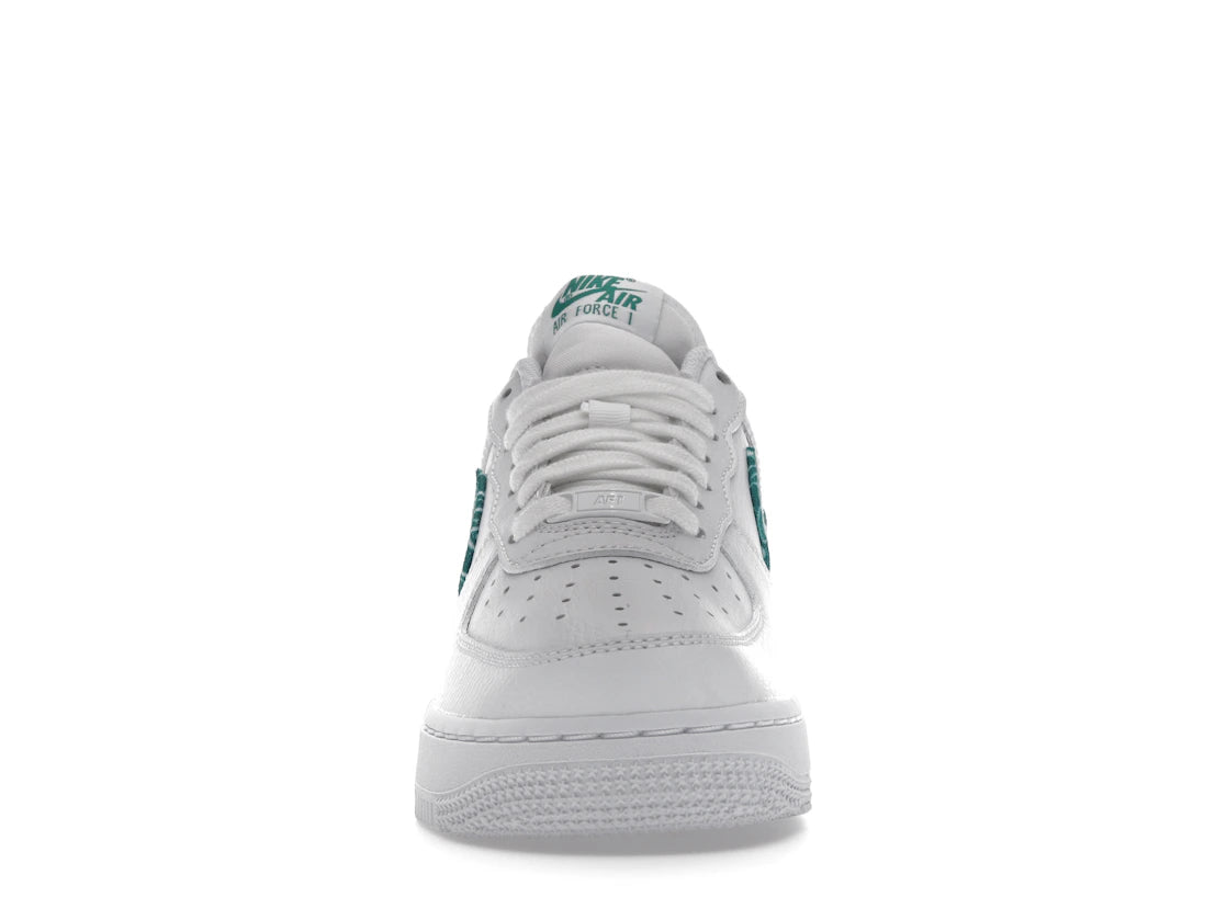 Nike Air Force 1 Low '07 Essential White Green Paisley (Women's) - vue secondaire B