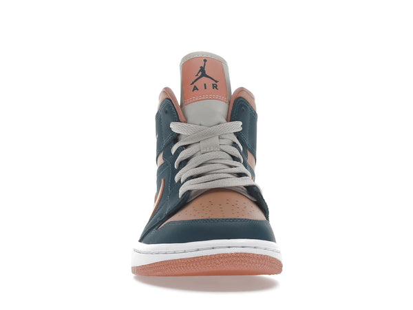 Jordan 1 Mid Dark Teal Green (Women's)