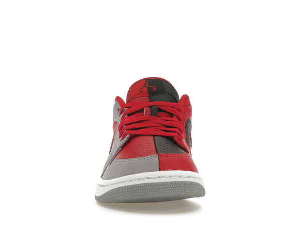 Jordan 1 Low SE Homage Split Gym Red Cement Gray (Damen)
