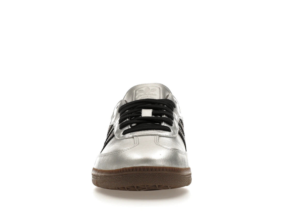 adidas Samba OG Silver Metallic Black Gum (Women's)