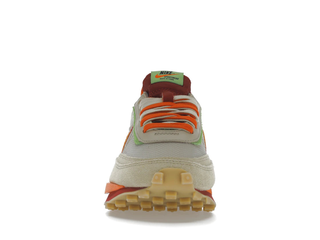 Nike LD Waffle sacai CLOT Kiss of Death Net Orange Blaze