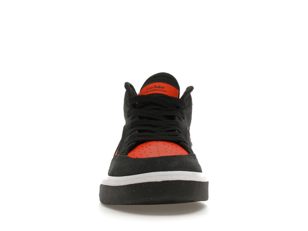 Nike SB React Leo Black Electro Orange
