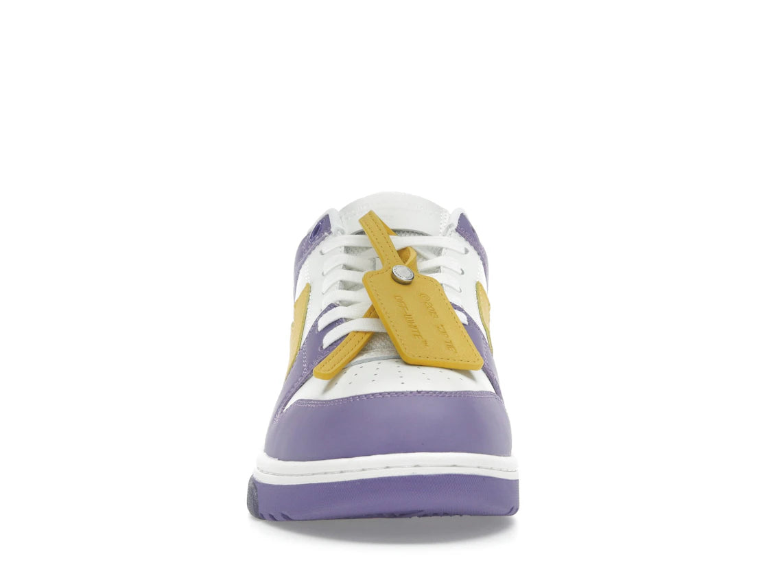 OFF-WHITE Out of Office Sneaker White Purple Yellow
