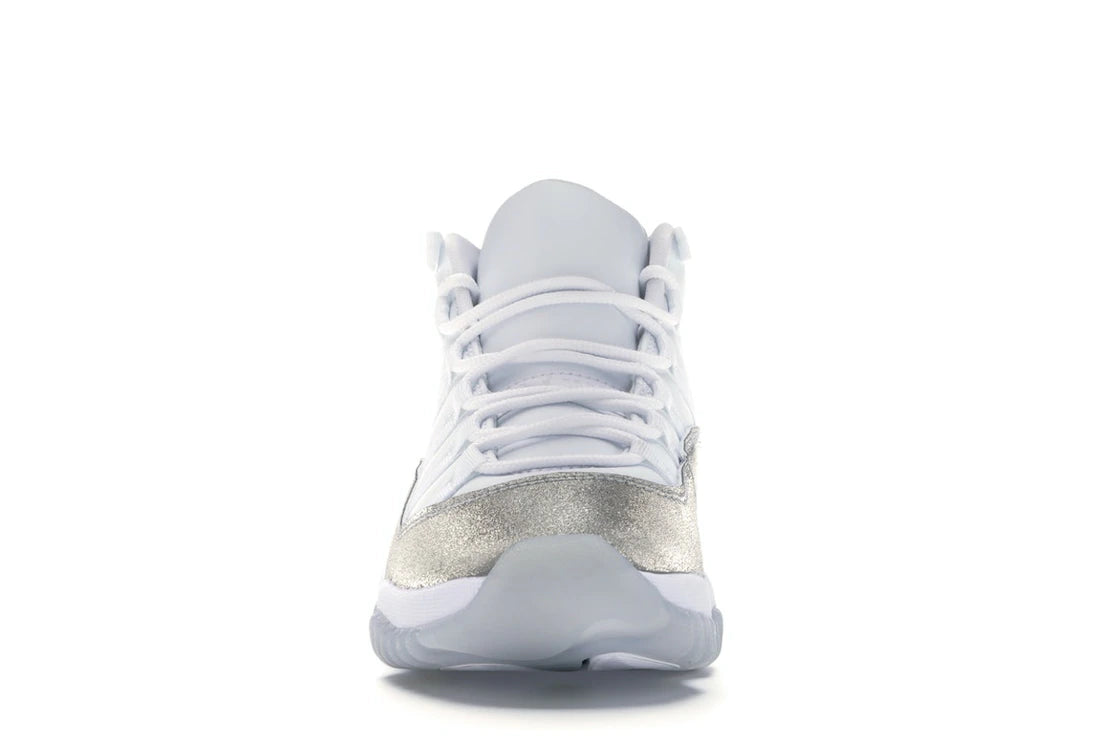 Jordan 11 Retro Weiß Metallic Silber (Damen)