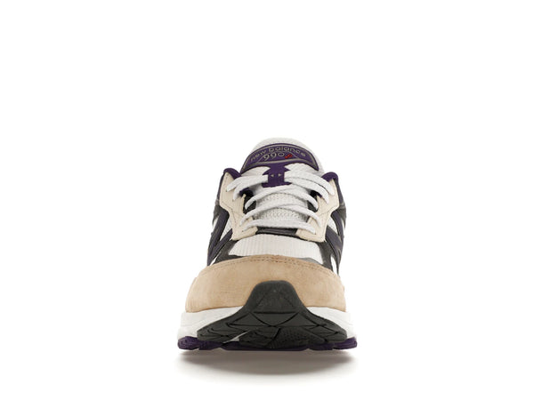 New Balance 990v6 MiUSA Teddy Santis Weiß Schwarz Pflaume
