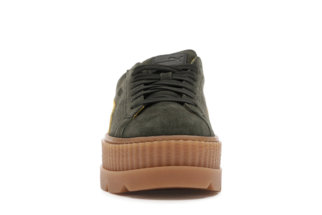 Puma Cleated Creeper Rihanna Fenty Suede Green (Women's)
