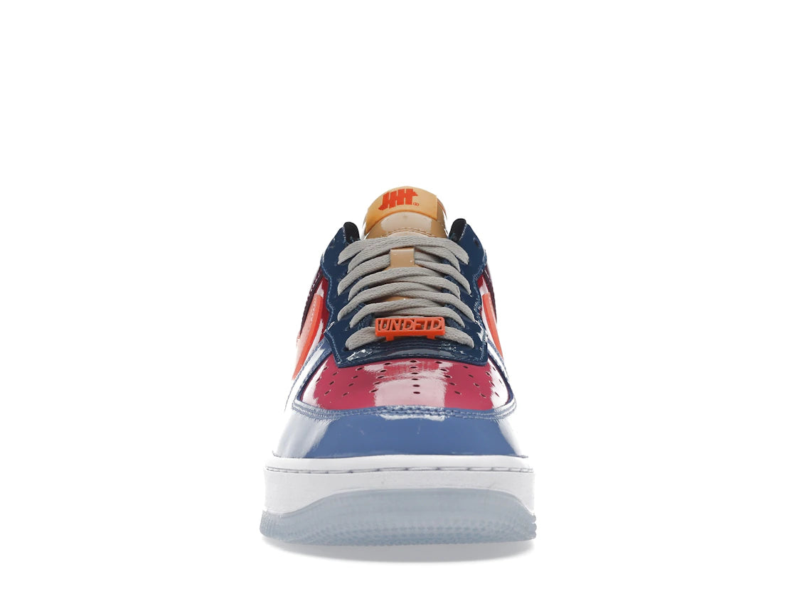 Nike Air Force 1 Low SP Undefeated Multi-Patent Total Orange - vue secondaire B