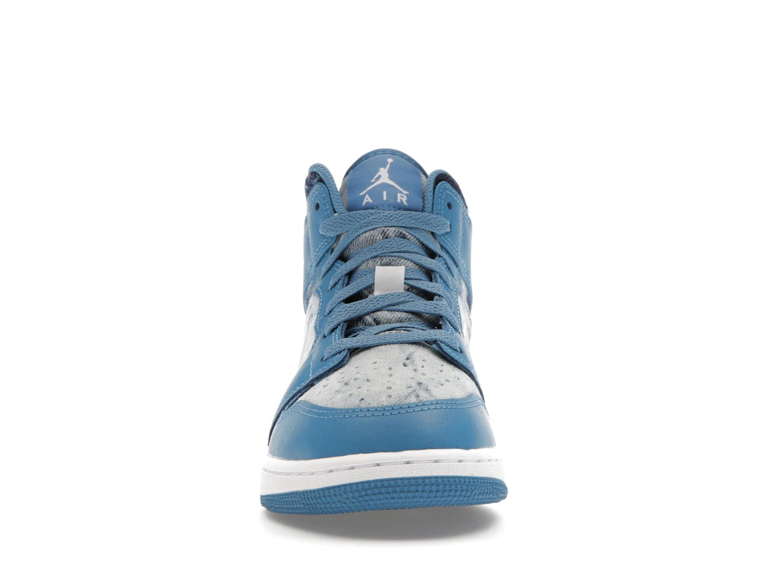 Jordan 1 Mid Washed Denim (GS)
