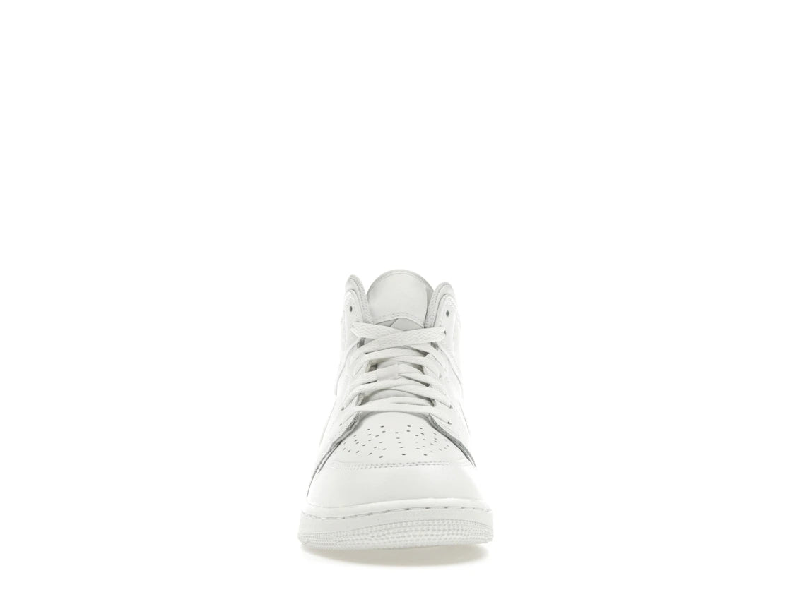 Jordan 1 Mid Triple White (2023) (GS)