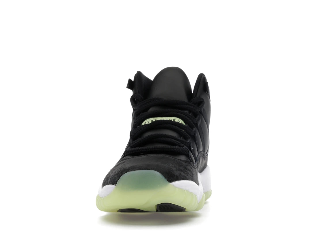 Jordan 11 Retro Black Barely Volt (GS)