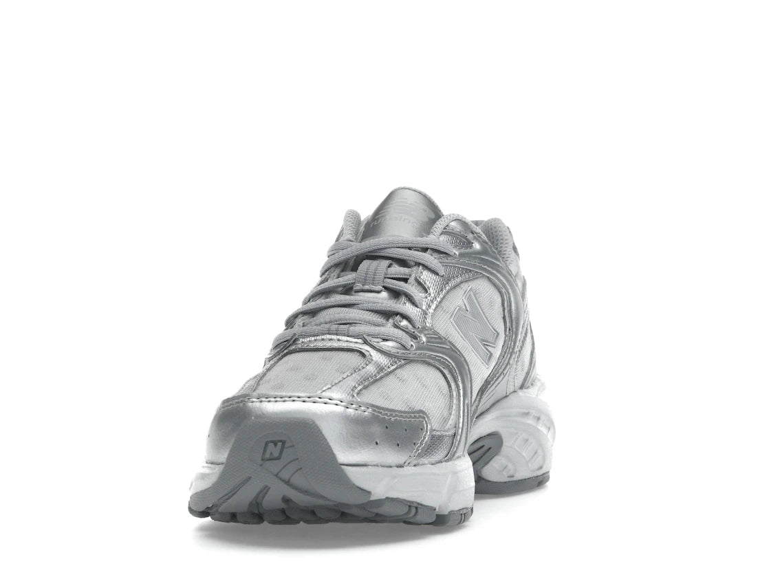 New Balance 530 Silver Metallic Raincloud Polka Dots