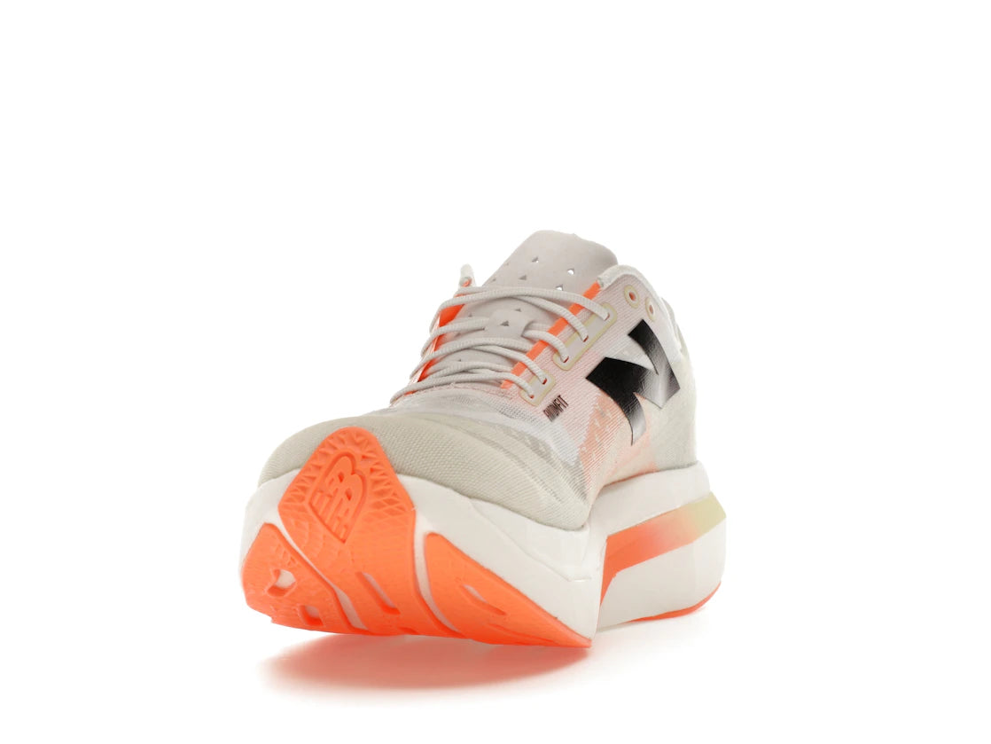 New Balance FuelCell SuperComp Elite v4 White Angora Hot Mango