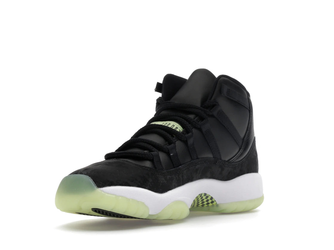 Jordan 11 Retro Black Barely Volt (GS)
