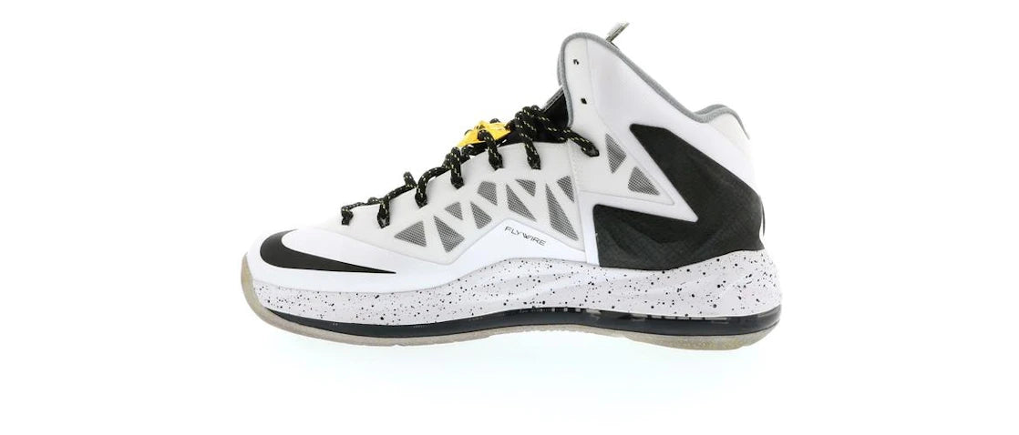 Nike LeBron X Elite+ White Gold