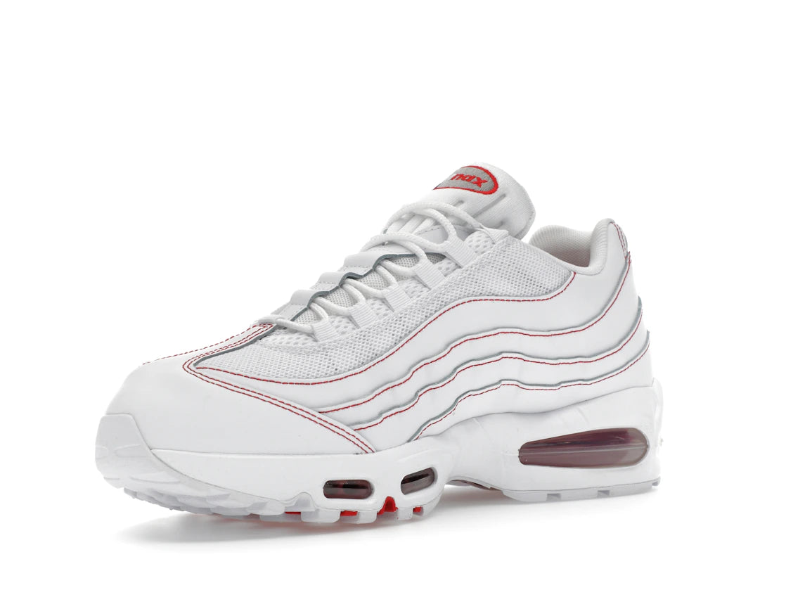 Nike Air Max 95 OG Big Bubble White University Red