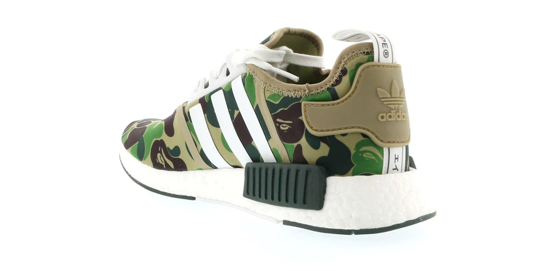 adidas NMD R1 Bape Olive Camo - vue secondaire B