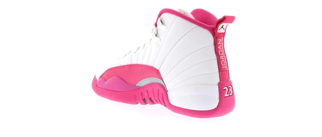 Jordan 12 Retro Dynamic Pink (GS) - vue secondaire B