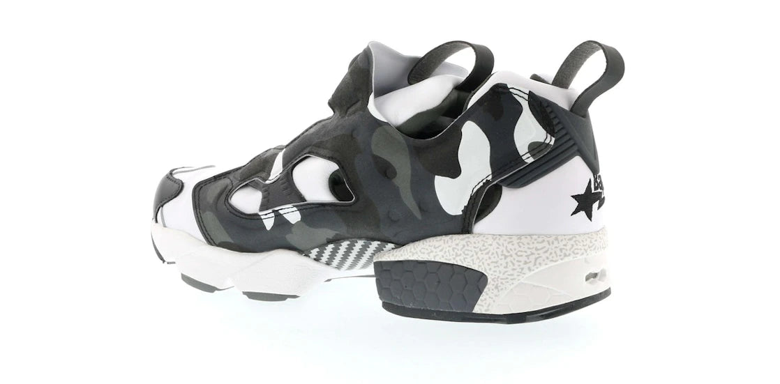 Reebok Instapump Fury mita sneakers X Bape City Camo - vue secondaire B