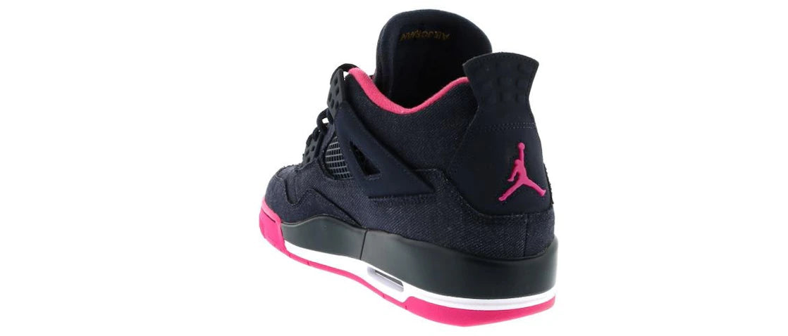 Jordan 4 Retro Denim (GS) - vue secondaire B