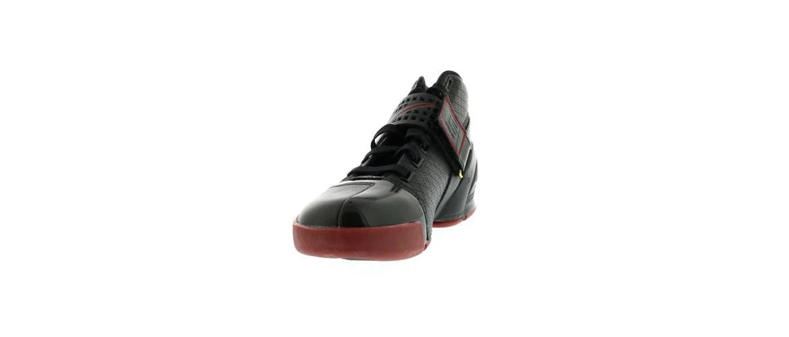 Nike LeBron 5 Schwarz/Karmesinrot/Metallic-Gold - vue secondaire B
