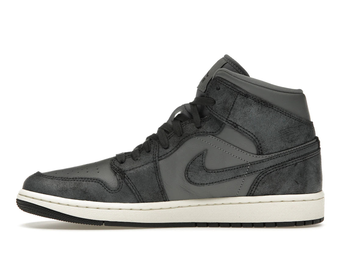 Jordan 1 Mid Distressed Smoke Grey (Women's)