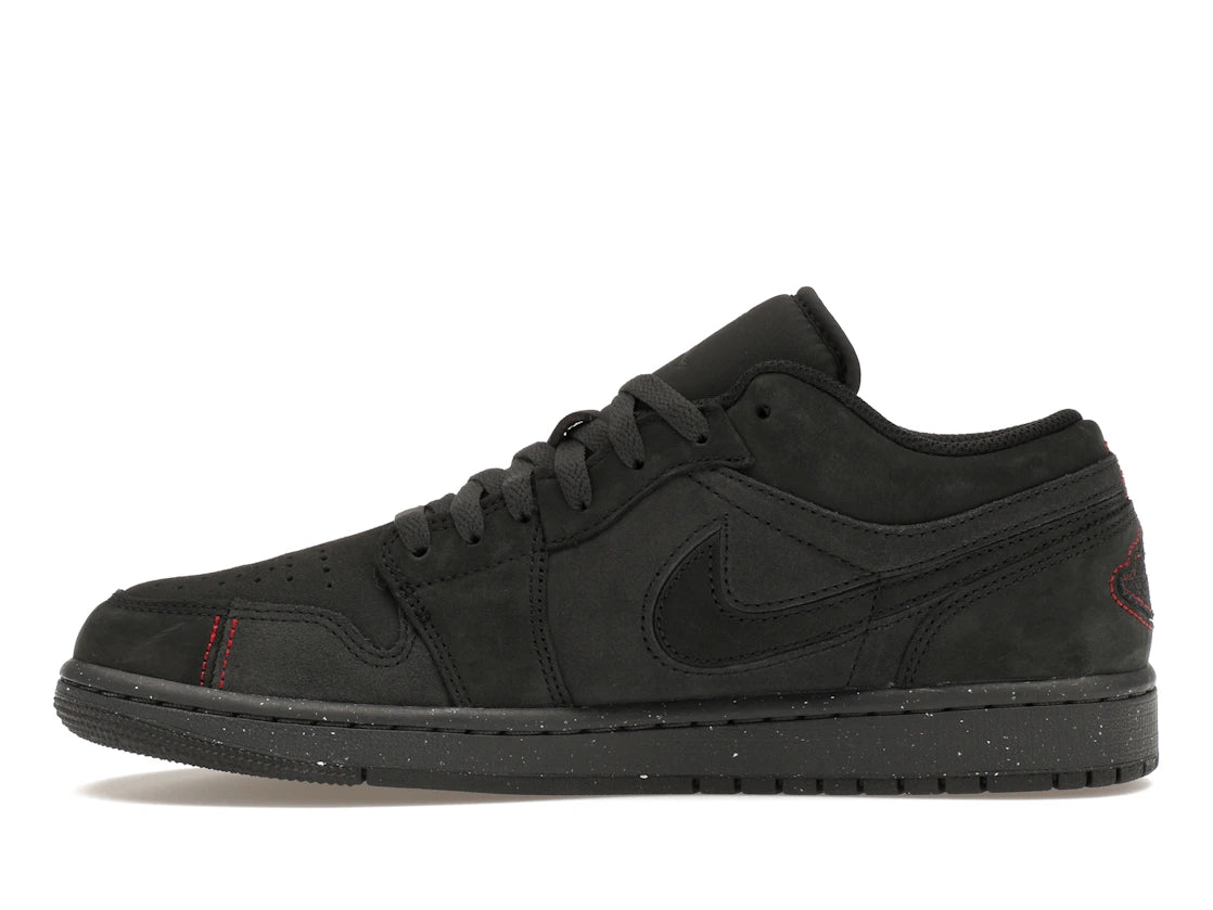 Jordan 1 Low SE Craft Dark Smoke Gray Varsity Red