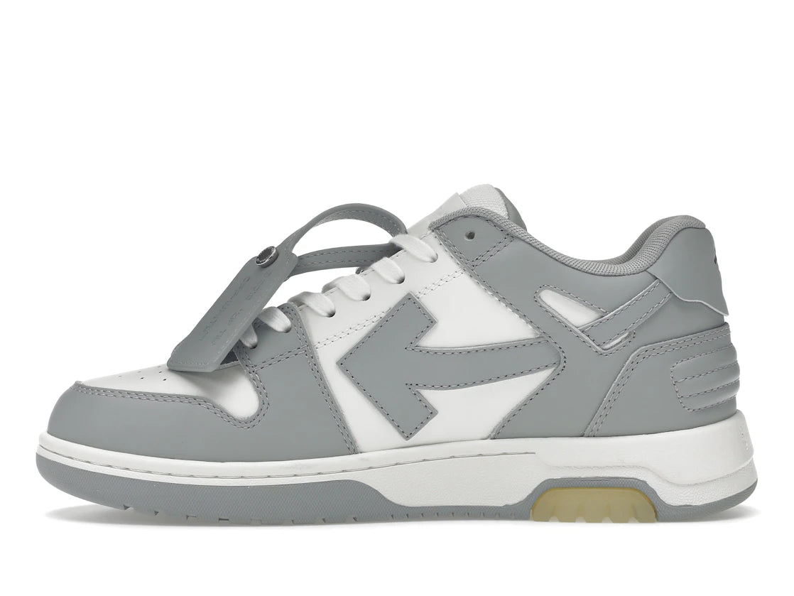 OFF-WHITE Out Of Office "OOO" Low Tops Grey White