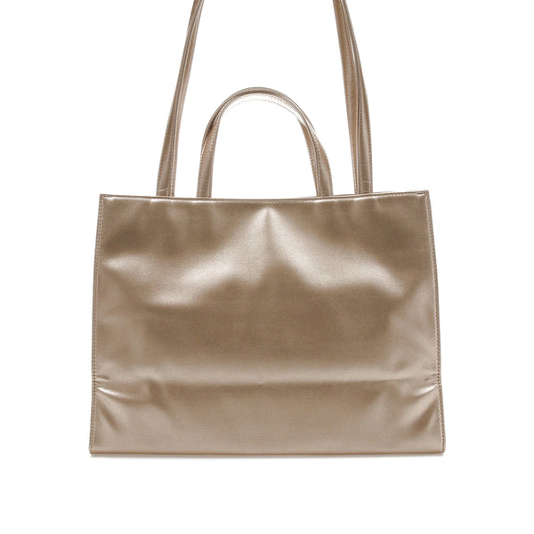 Telfar Shopping Bag Medium Gold