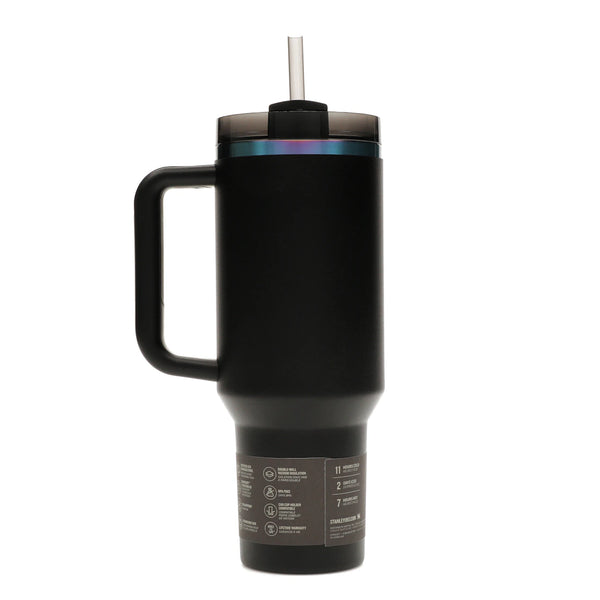 Stanley The Black Chroma Collection Flowstate Quencher 40oz Tumbler Black Chroma