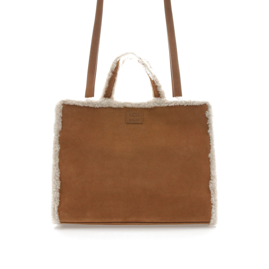 Telfar x UGG Shopping Bag Medium Chestnut