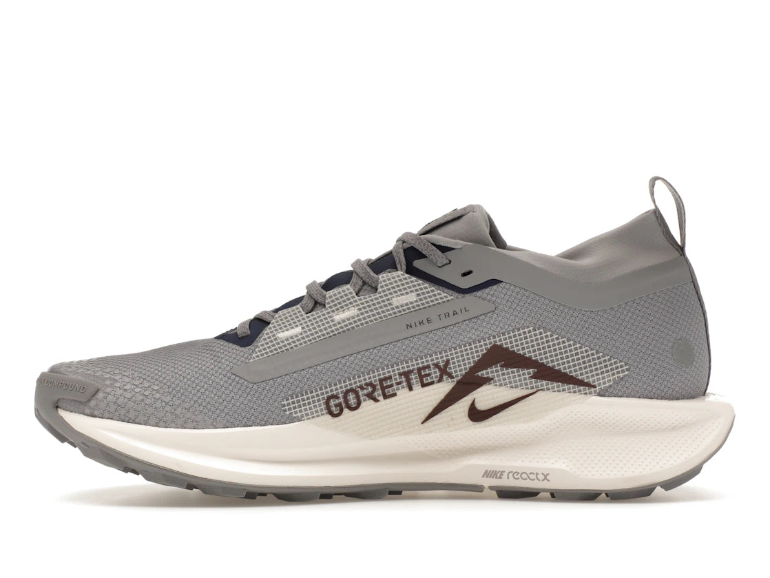 Nike React Pegasus Trail 5 Gore-Tex Cement Gray Jade Horizon Burgundy Crush Midnight Navy