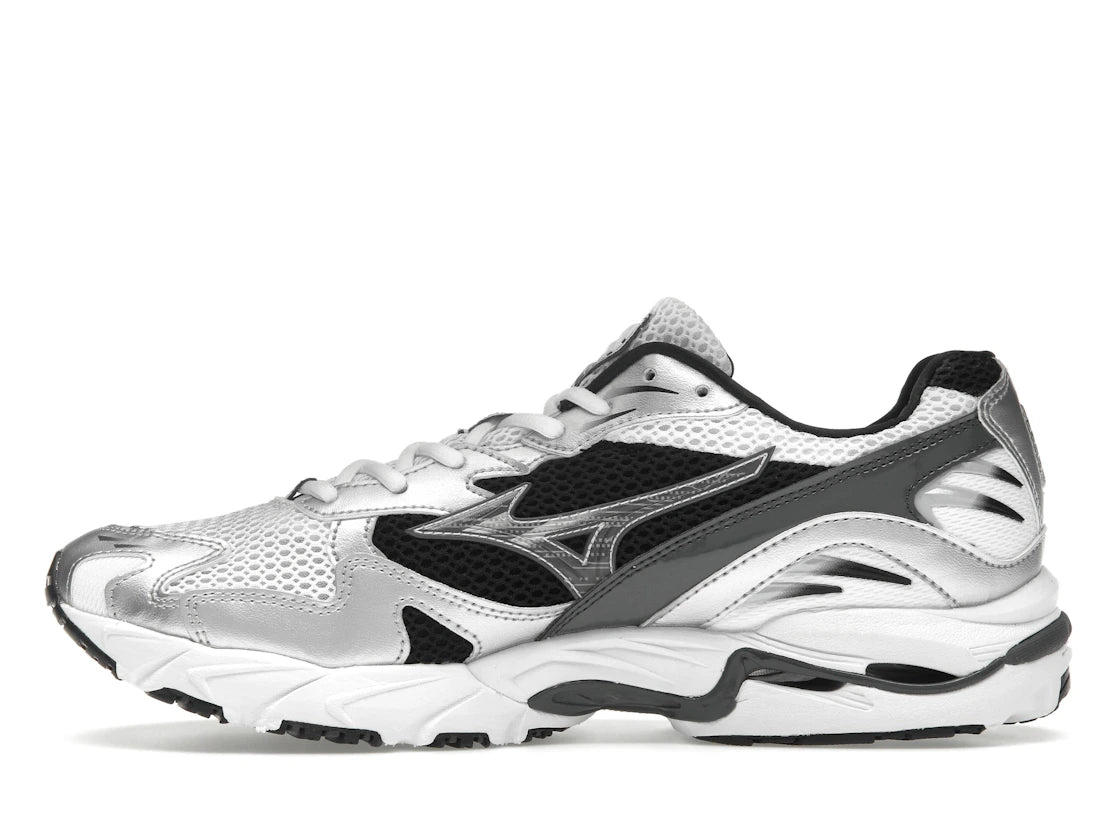 Mizuno Wave Rider 10 White Silver Black