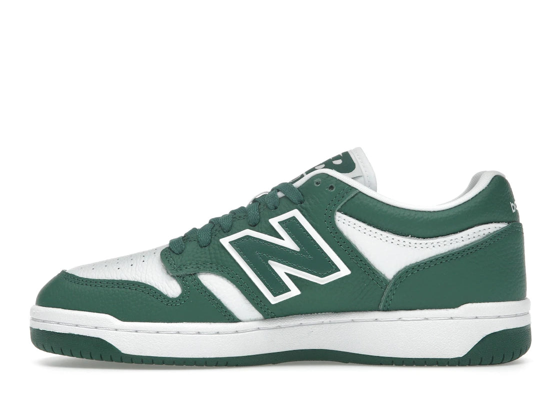 New Balance 480 Team Forest Green White
