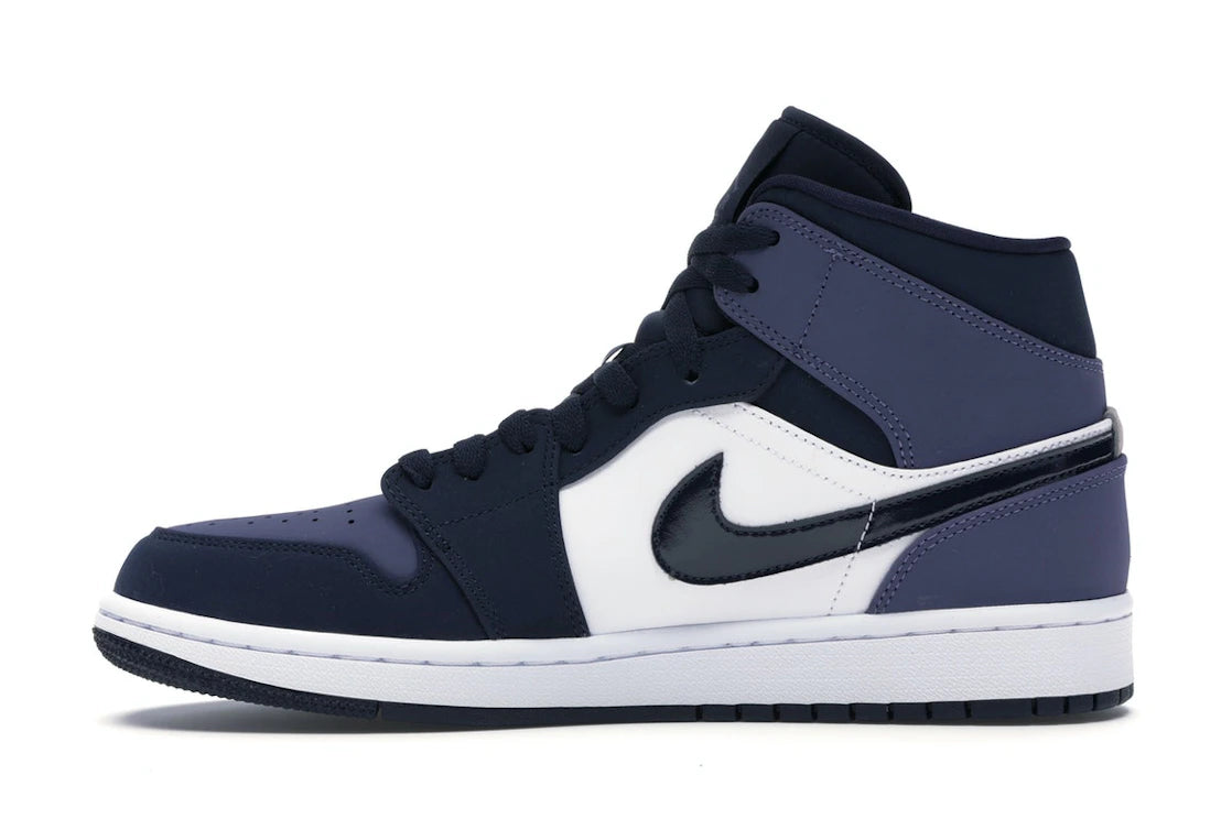Jordan 1 Mid Obsidian Sanded Purple