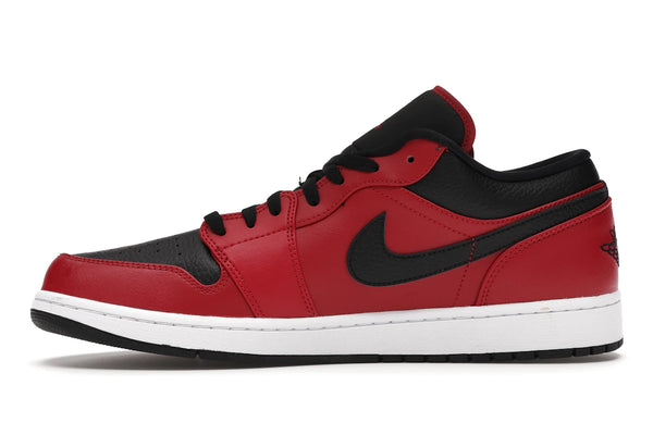 Jordan 1 Low Reverse Bred Pebbled Swoosh